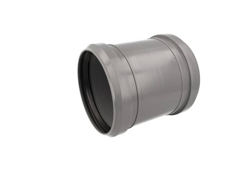 Valsir Ablaufrohr HT Doppelmuffe, mit Mittelsteg/Anschlag und beidseitiger Steckmuffe, Ø 32 mm von Valsir