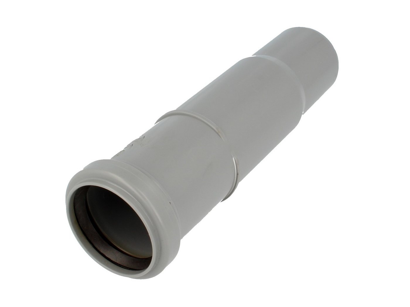 Valsir Ablaufrohr HT Langmuffe, mit einseitiger Steckmuffe - verschiedene Größen, Ø 75 mm x 169 mm (L² 123 mm) von Valsir