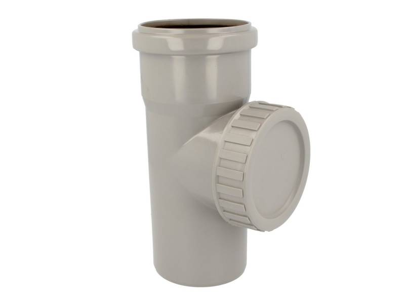 Valsir Ablaufrohr HT Reinigungsrohr, mit Schraubdeckel und einseitiger Steckmuffe, Ø 50 mm von Valsir