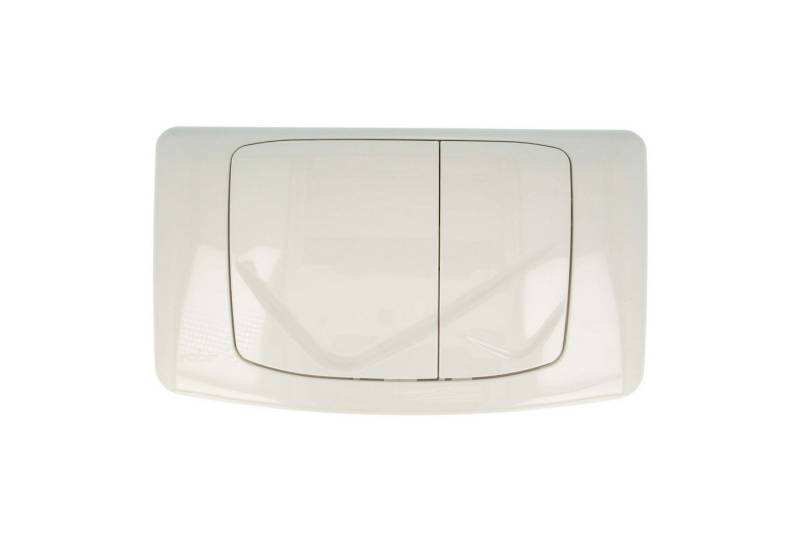 Valsir Betätigungsplatte 2-Mengen Betätigungsplatte, weiß, für RIOS & ANGEL Bj. 1996 bis 2014 von Valsir