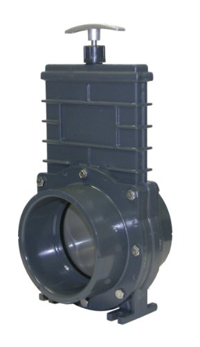 Valterra 8401X PVC-Türventil, 110 mm Schieber mit Torhalter, PVC von Valterra