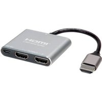 Value 14.99.3585 HDMI-Splitter 3840 x 2160 Pixel Silber von Value