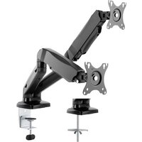 Value 17.99.1163 2fach Monitor-Tischhalterung Schwarz Drehbar von Value