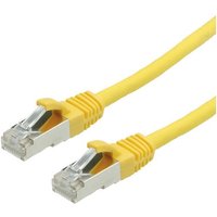 Value 21.99.1252 RJ45 Netzwerkkabel, Patchkabel CAT 6 S/FTP 3.00m Gelb 1St. von Value