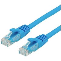 Value 21.99.1453 RJ45 Netzwerkkabel, Patchkabel CAT 6a U/UTP 3.00m Blau 1St. von Value