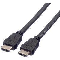 Value HDMI Anschlusskabel HDMI-A Stecker 10.00m Schwarz 11.99.5740 Geschirmt HDMI-Kabel von Value