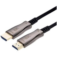 Value HDMI Anschlusskabel HDMI-A Stecker 15m Schwarz 14993484 High Speed-HDMI mit Ethernet HDMI-Kabe von Value