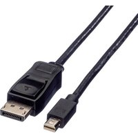 Value Mini-DisplayPort / DisplayPort Adapterkabel Mini DisplayPort Stecker, DisplayPort Stecker 1.50 von Value