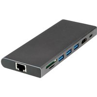 Value USB-C® Dockingstation 12991138 Passend für Marke: Universal integrierter Kartenleser, USB-C� von Value