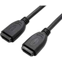 Value HDMI Verlängerungskabel HDMI-A Buchse, HDMI-A Buchse 0.20m Schwarz 12.99.3123 HDMI-Kabel von Value