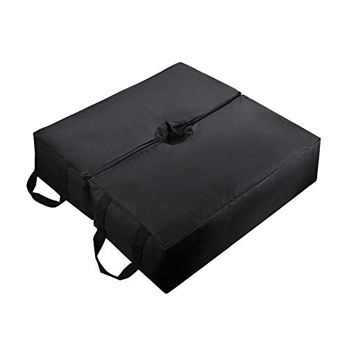 ValueHall Sonnenschirm Schirmständer Gewicht 18inch Zelt Sandsack Abnehmbare Garten Sonnenschirm Basis Patio Regenschirm Base bis zu 110lbs V7059D von ValueHall