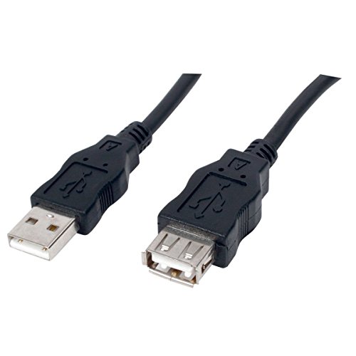 HQ High Speed USB 2.0 Verlängerungskabel / Stecker <-> Kupplung - 3,0 m schwarz von Valueline