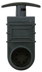 Xclear PVC Zugschieber Ø 40 mm von XClear