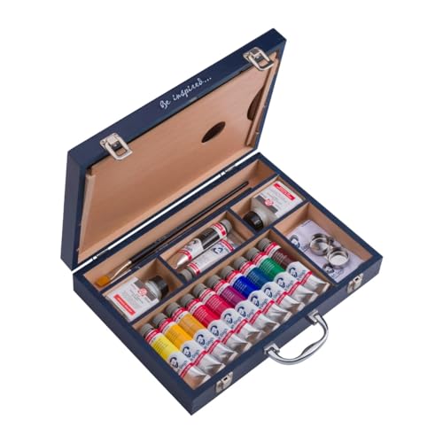 Acrylfarben-Starterbox XL | 12 x 40 ml + Zubehör von Van Gogh