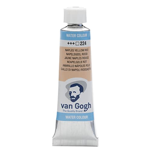 Van Gogh Aquarellfarbe, 10ml Tube, Neapelgelb Rot 224 von Van Gogh