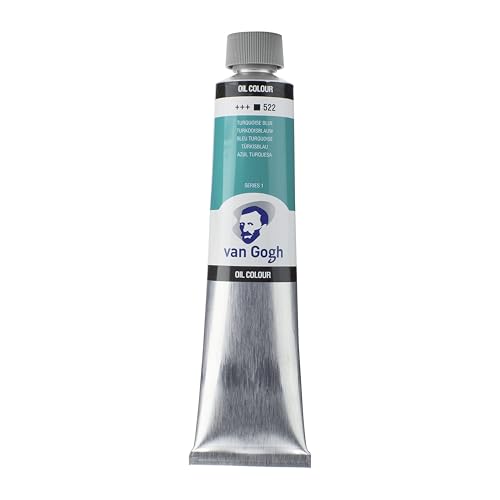 Van Gogh Ölfarbe, 200ml Tube, Türkisblau 522 von Talens