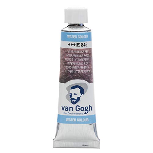 Van Gogh Aquarellfarbe, 10ml Tube, Interferenz Rot 845 von Van Gogh