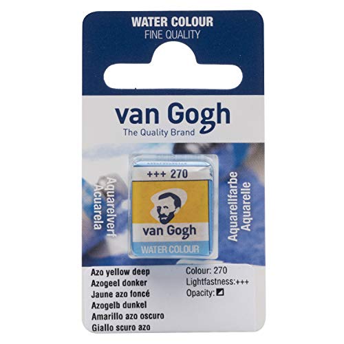 Van Gogh Aquarellfarbe, Halbtopf, Azogelb dunkel 270 von Van Gogh