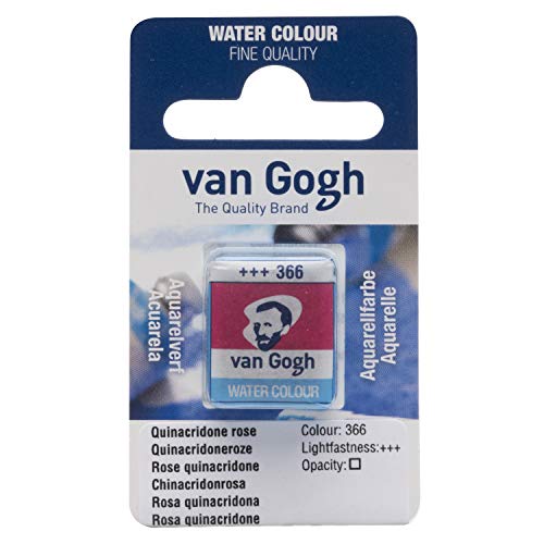 Van Gogh Aquarellfarbe, Chinacridonrosa 1-2 Napf [Spielzeug] von Van Gogh