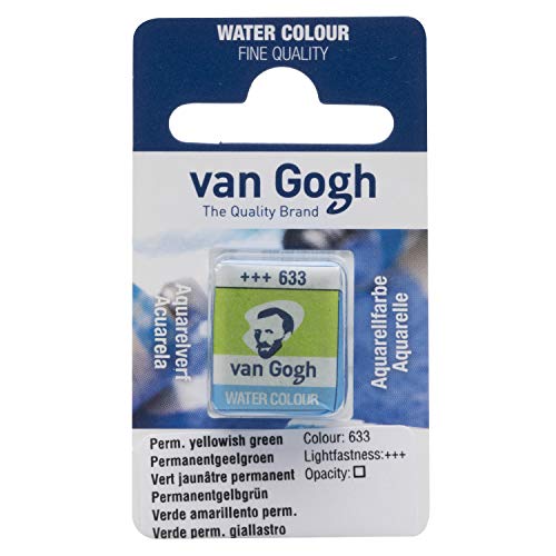 Van Gogh Aquarellfarbe, Perm. Gelbgrün, 1-2 Napf [Spielzeug] von Van Gogh