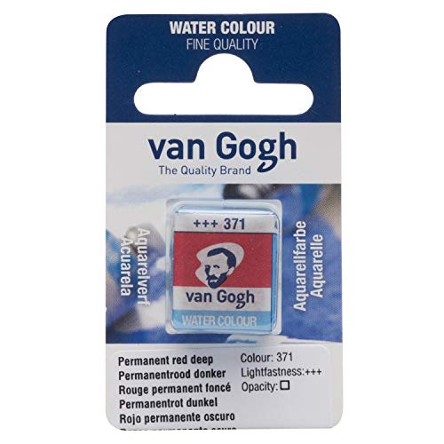 Van Gogh Aquarellfarbe, Permanentrot D, 1-2 Napf [Spielzeug] von Van Gogh