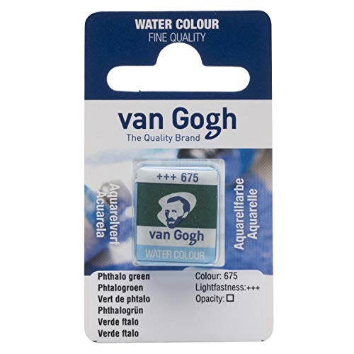 Van Gogh Aquarellfarbe, Phthalogrün, 1-2 Napf [Spielzeug] von Van Gogh