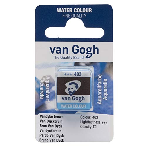 Van Gogh Aquarellfarbe, Vandijckbraun, 1-2 Napf [Spielzeug] von Van Gogh