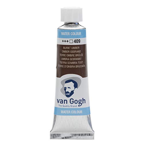 Van Gogh Burnt Umber Watercolor 10 ml tube by Talens von Van Gogh