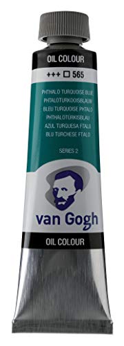 Van Gogh Farböl Türkis, Phthalo Türkis Blau, Einheitsgröße von Van Gogh