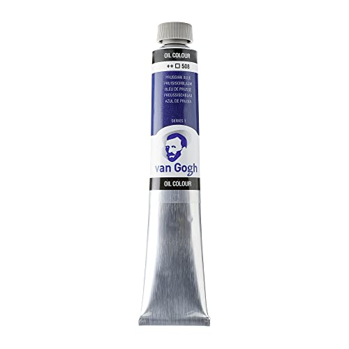 Van Gogh Ölfarbe - Preussischblau 508-60 ml Tube - Butterige Textur & hohe Pigmentierung - Serie 1 - Künstlerqualität von Van Gogh