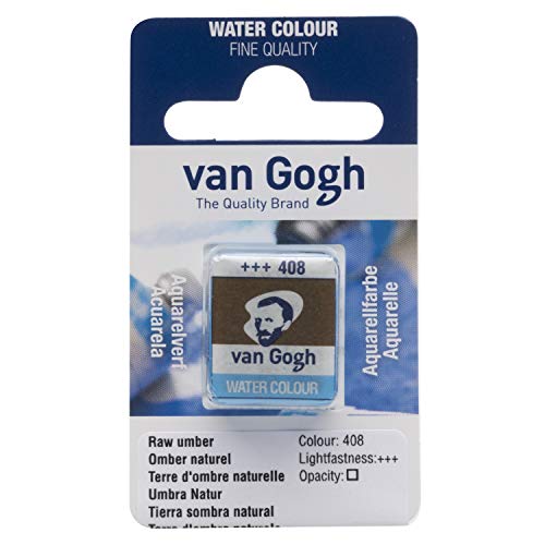 Van Gogh Aquarellfarbe, halbes Näpfchen, Umbra Natur 408 von Van Gogh