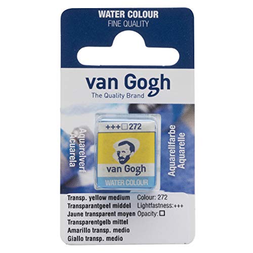 Van Gogh Watercolor Half Pan Transparent Yellow Medium (20862721) von Van Gogh