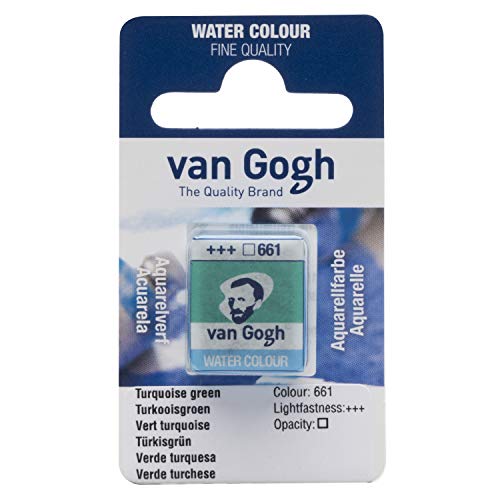 Van Gogh Watercolor Half Pan Turquoise Green (20866611) von Van Gogh