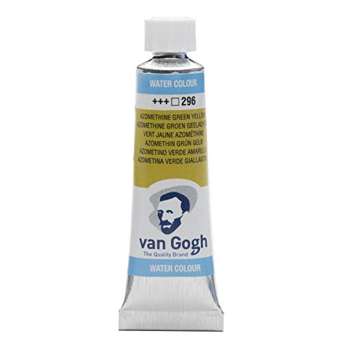Van Gogh Aquarellfarbe, 10ml Tube, Azomethin Grün Gelb 296 von Van Gogh