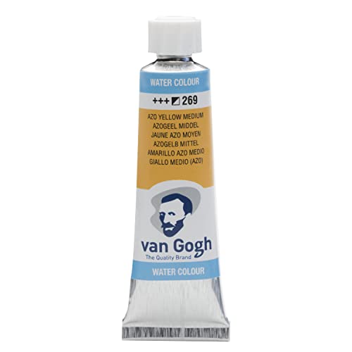 Van Gogh Aquarellfarbe, 10ml Tube, Azogelb mittel 269 von Van Gogh