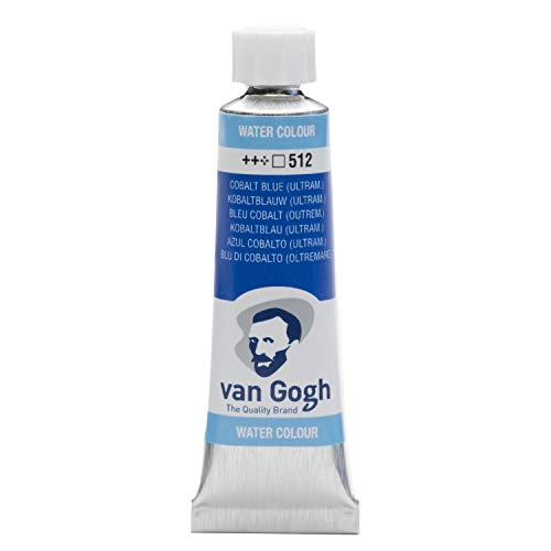 Van Gogh Aquarellfarbe, 10ml Tube, Kobaltblau Ultramarinblau 512 von Van Gogh