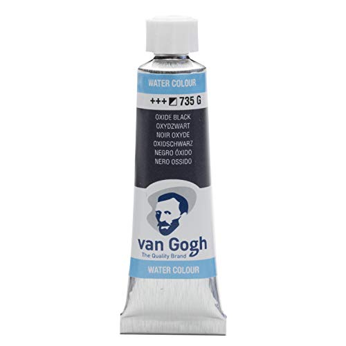 Van Gogh Aquarellfarbe, 10ml Tube, Oxidschwarz 735 von Van Gogh