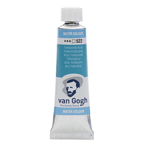Van Gogh Aquarellfarbe, 10ml Tube, Türkisblau 522 von Van Gogh