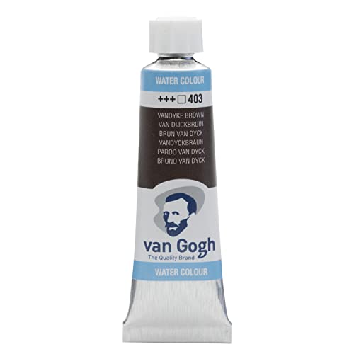 Van Gogh Aquarellfarbe, 10ml Tube, Vandyckbraun 403 von Van Gogh