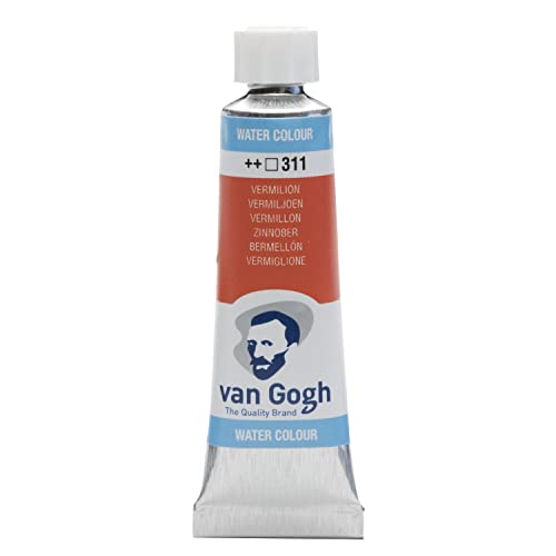 Van Gogh Aquarellfarbe, 10ml Tube, Zinnoberrot 311 von Van Gogh