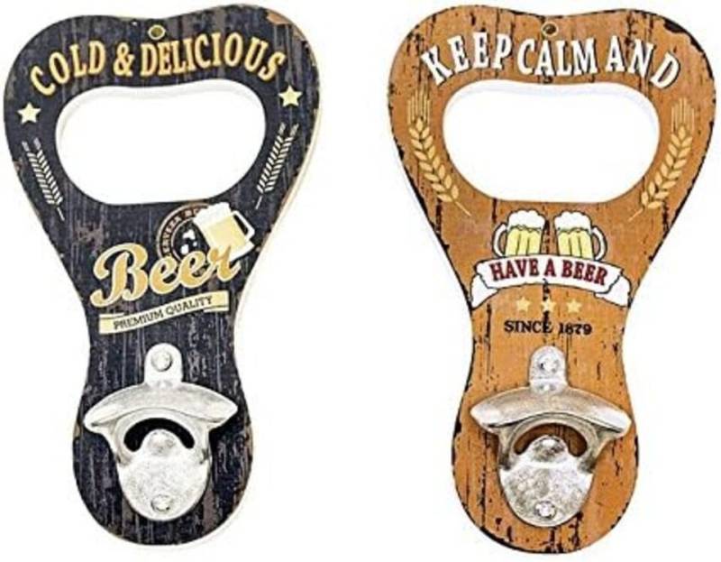 Van Manen Flaschenöffner Flaschenöffner aus Metall, 15 x 4 x 26 cm farbig sortiert 1 stück (1-tlg) von Van Manen