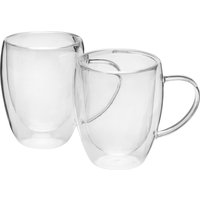 Van Well 2er Kaffeebecher ELISA, Glas von Van Well