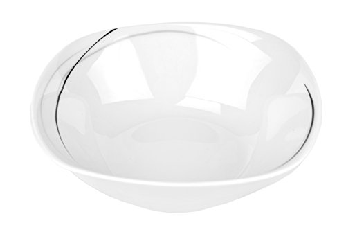 Van Well Müsli- Salatschale Phönix 14,2cm Porzellan weiß mit Dekor von Van Well