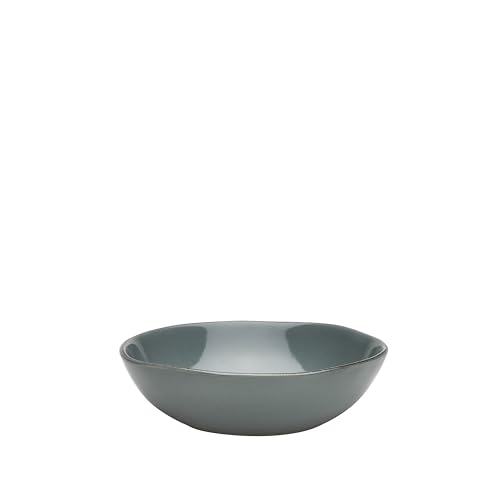 Van Well | URBAN Schale grau 19 cm grau - Steinzeug Bowl, für Nudeln, Suppe,Salat Poke oder Müsli von Van Well