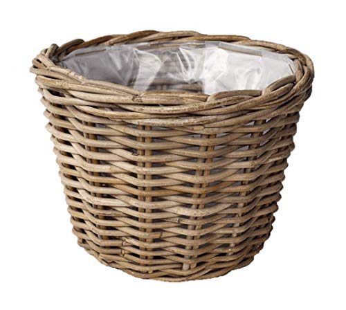 Pflanzentopf Rattan Korb rund Ø 35 cm Pflanzentopf Rattan Korb rund Ø 35 cm von Van der Leeden