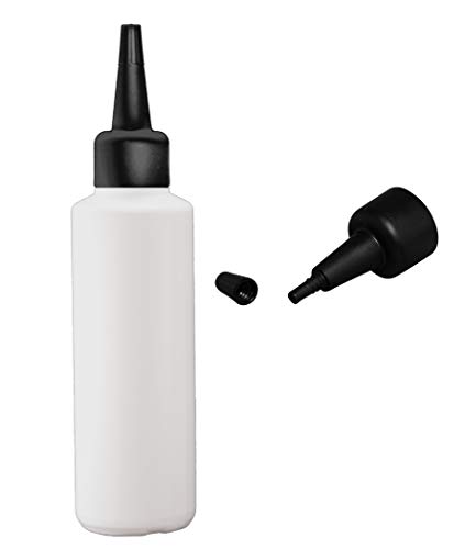 VanAnderen 6 Stück SET HD-PE Flaschen je 100 ml, mit Spritztülle in schwarz - Leerflasche Kunstoffflasche Plastikflasche Spritzflasche Liquid-Quetschflasche mit Aufträgerspitze VanAnderen 6 Stück SET HD-PE Flaschen je 100 ml, mit Spritztülle in schwarz - Leerflasche Kunstoffflasche Plastikflasche Spritzflasche Liquid-Quetschflasche mit Aufträgerspitze von VanAnderen