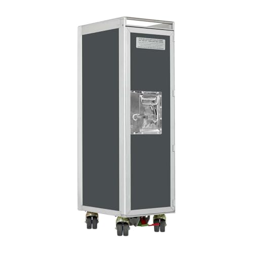 Flugzeugtrolley Uni Anthrazit, Gebrauchtes Original aus der Luftfahrt - ausgemustert und hochwertig restauriert, Flugzeug Servierwagen, Original Airline Trolley Flugzeugtrolley Uni Anthrazit, Gebrauchtes Original aus der Luftfahrt - ausgemustert und hochwertig restauriert, Flugzeug Servierwagen, Original Airline Trolley von VanDeBord