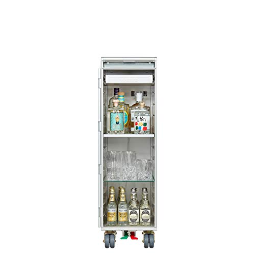 VanDeBord Ausstattungspaket Bar, Zubehör für Airline Trolleys, Flugzeug-Trolley-Bar (Aluminium, KSSU) von VanDeBord