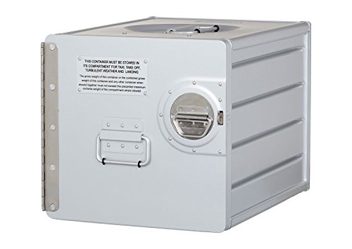 VanDeBord Aktenschrank, Schubladenschrank, Metallschrank klein, Schreibtisch Aufbewahrungsbox, Büroschrank, Industrial Möbel, vormontiert, 27,9 x 29,1 x 39,5, Bord Box M, Silber von VanDeBord