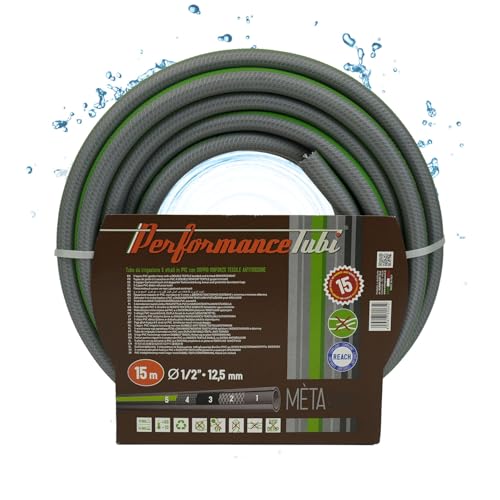 VanFlake Meta Steel Gartenschlauch 25m 1/2 Zoll – Trinkwasserschlauch lebensmittelecht & knickfest – 5-lagiger Schlauch für Garten, Camping & Haushalt –UV-beständig & druckstabiler Wasserschlauch VanFlake Meta Steel Gartenschlauch 25m 1/2 Zoll – Trinkwasserschlauch lebensmittelecht & knickfest – 5-lagiger Schlauch für Garten, Camping & Haushalt –UV-beständig & druckstabiler Wasserschlauch von VanFlake